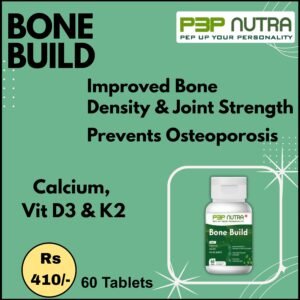 Bone Build- Calcium +Vit D3+Vit K2 (MK7) 60 Tablets