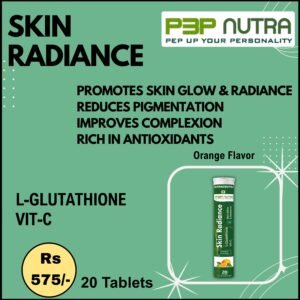 Skin Radiance Glutathione Vit C Effervescence 20 Tablet
