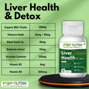 Liver Health and Detox Milk thistle (60 Tablets)