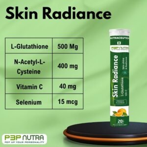 Skin Radiance Glutathione Vit C Effervescence 20 Tablet